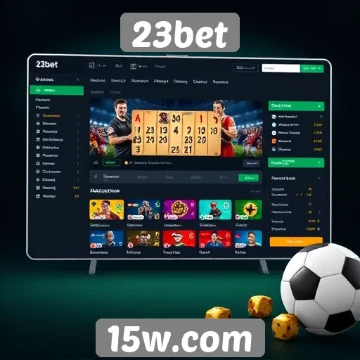 Interface do usuário do 23bet e sua navegabilidade