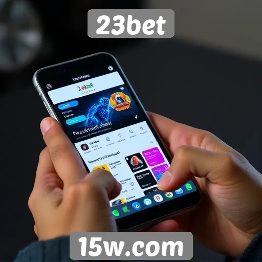 Experiência do usuário no 23bet em dispositivos móveis